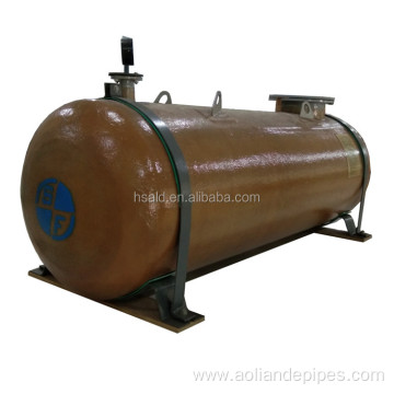 Double large oil fuel diesel petrol storage tank